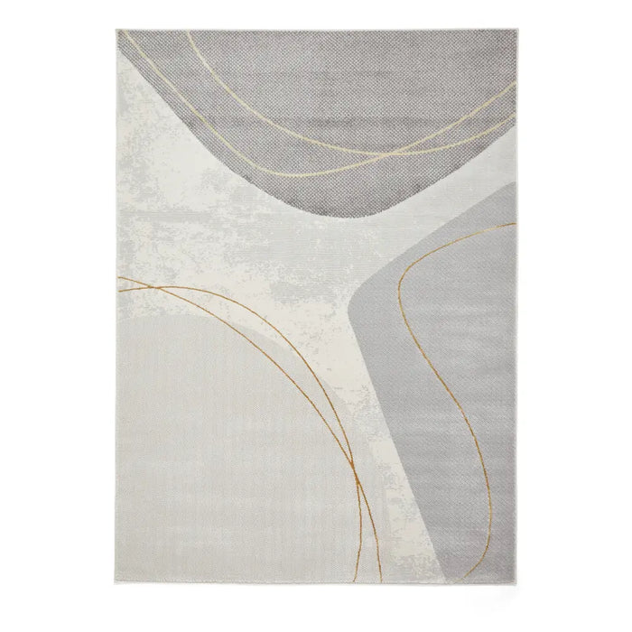 Apollo E9974 Grey/Gold Modern Abstract Rug