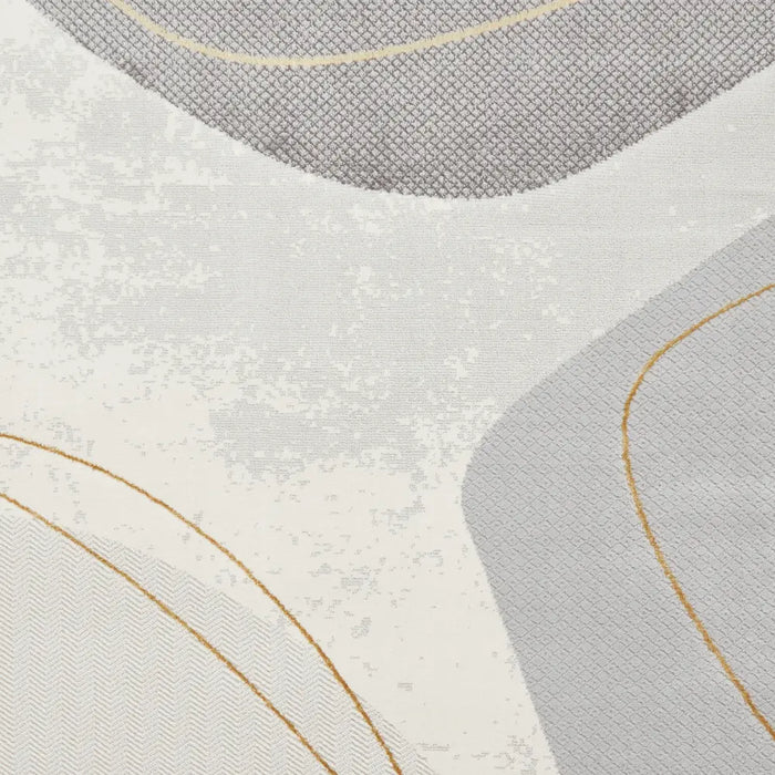 Apollo E9974 Grey/Gold Modern Abstract Rug