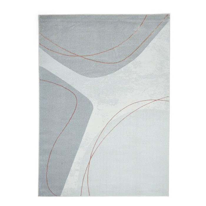 Apollo E9974 Grey/Rose Modern Abstract Rug Grey Rug — RugsDirect Online