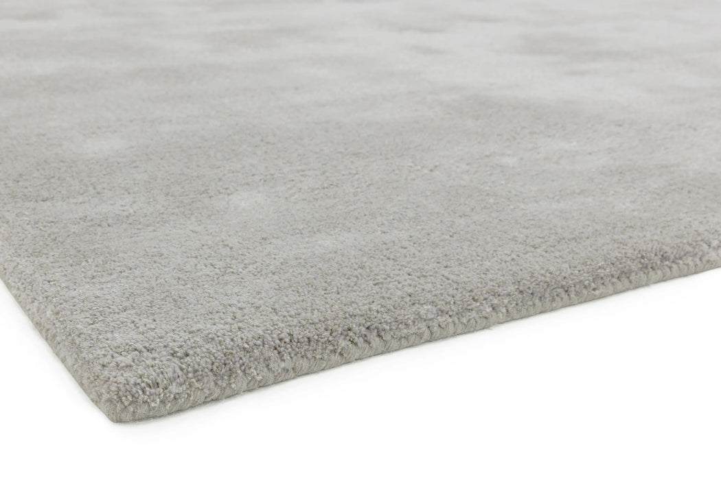 Asiatic aran feather grey Grey Living Room Wool Rug.