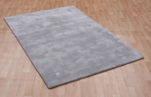 Asiatic aran feather grey Grey Living Room Wool Rug.