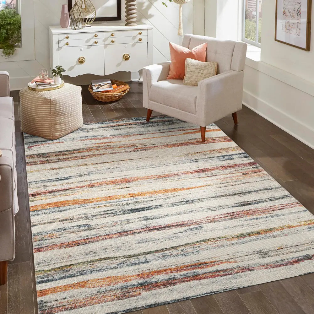 ARESS ARS18 MULTI Multicoloured Rug — RugsDirect Online