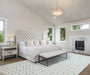 Asiatic ariana ar02 dotty multi Ivory, Multicoloured Living Room  Rug.