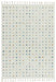 Asiatic ariana ar02 dotty multi Ivory, Multicoloured Living Room  Rug.