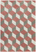 Asiatic arlo ar10 pink block Pink  Geometric Rug.