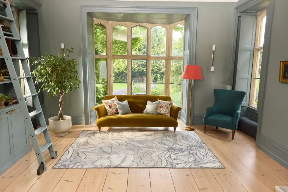 Hug Rug Eco-Washable Art Floral