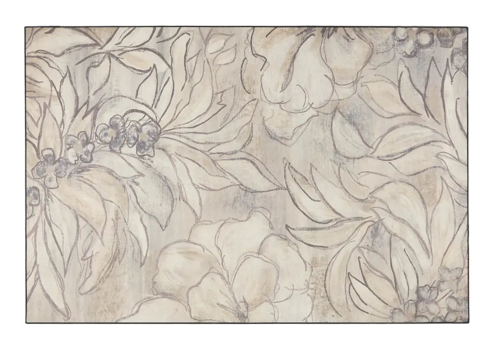Hug Rug Eco-Washable Art Floral