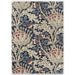 Morris & Co morris and co artichoke mineral 127108 Blue, Multicoloured Living Room Wool Rug.