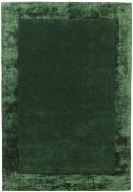 Asiatic ascot green Green Living Room Wool Rug.