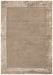 Asiatic ascot sand Beige Living Room Wool Rug.