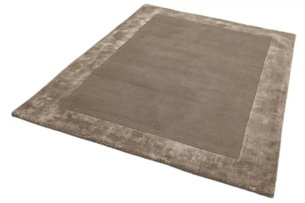 Asiatic ascot ascot taupe Brown Living Room Wool Rug.