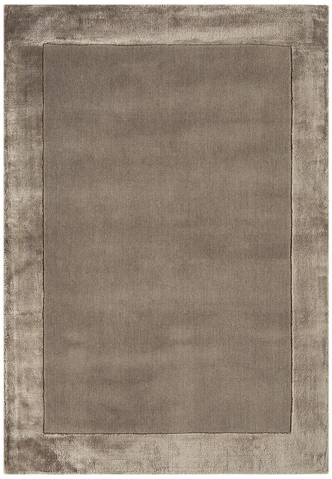 Asiatic ascot ascot taupe Brown Living Room Wool Rug.