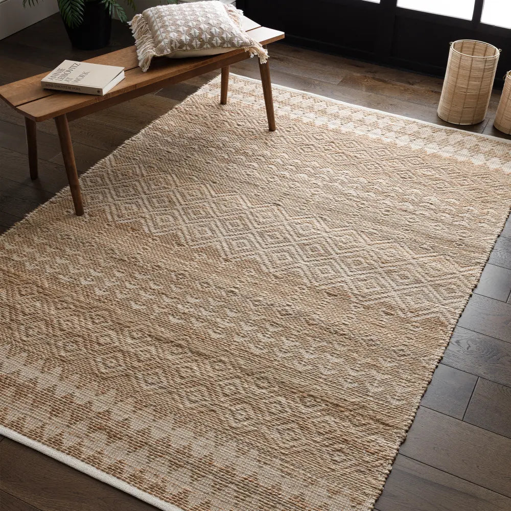 Begger Rugs Asher Natural Beige Rug — RugsDirect Online