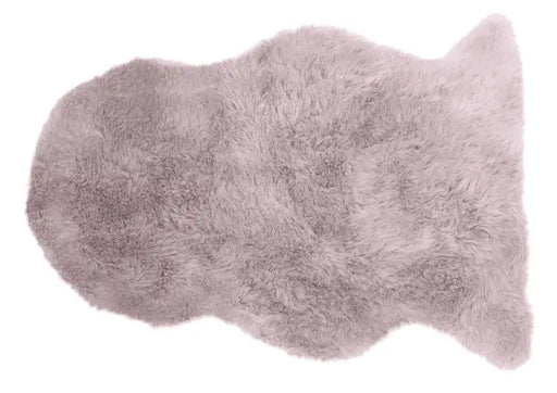 Asiatic auckland luxury faux sheepskin pink Pink Living Room Shaggy Rug.