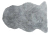 Asiatic auckland luxury faux sheepskin silver Grey Living Room Shaggy Rug.