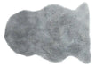 Asiatic auckland luxury faux sheepskin silver Grey Living Room Shaggy Rug.