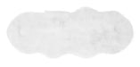 Asiatic auckland luxury faux sheepskin white Ivory Living Room Shaggy Rug.