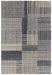 Asiatic aspect grey multi Grey Living Room Geometric Rug.