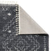 Think Rugs aspen 1537 grey ivory Grey, Ivory Living Room Shaggy Rug.