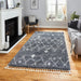 Think Rugs aspen 1799 grey ivory Grey, Ivory Living Room Shaggy Rug.