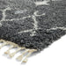 Think Rugs aspen 1799 grey ivory Grey, Ivory Living Room Shaggy Rug.