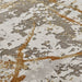 Oriental Weavers astro 7150 j Grey, Yellow, Multicoloured, Cream Living Room  Rug.