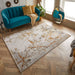 Oriental Weavers astro 7150 j Grey, Yellow, Multicoloured, Cream Living Room  Rug.