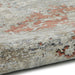 Think Rugs athena think 18597 grey terra Grey, Orange Living Room Moroccan Rug.