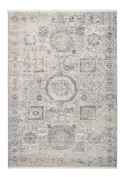 Think Rugs athena think 18599 grey Grey Living Room Moroccan Rug.