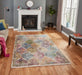 Think Rugs athena think 24021 multi Multicoloured Living Room Moroccan Rug.