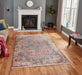 Think Rugs athena think 24023 multi Multicoloured Living Room Moroccan Rug.