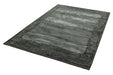 Asiatic athera at03 anthracite border Grey, Black Living Room  Rug.