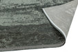 Asiatic athera at03 anthracite border Grey, Black Living Room  Rug.