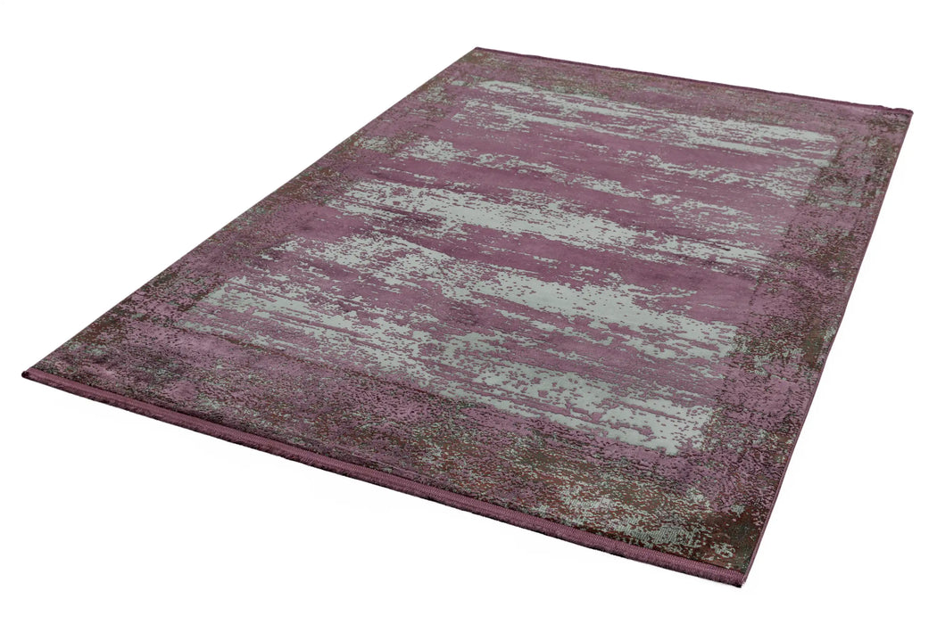 Asiatic athera at04 bordeaux border Purple Living Room  Rug.