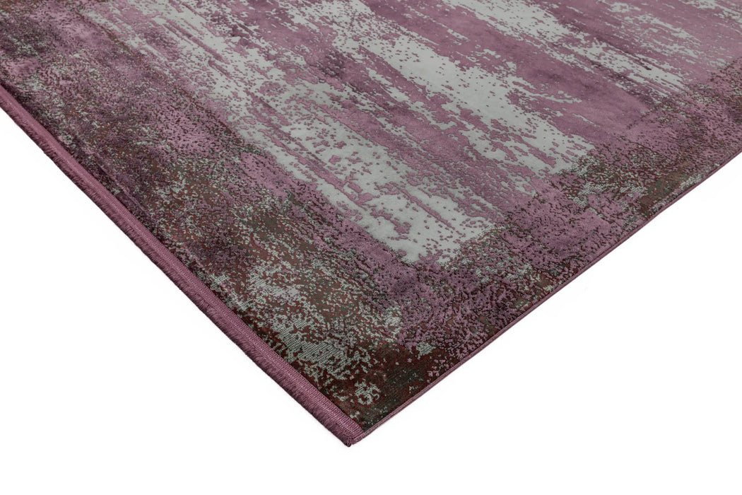 Asiatic athera at04 bordeaux border Purple Living Room  Rug.