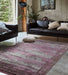 Asiatic athera at04 bordeaux border Purple Living Room  Rug.