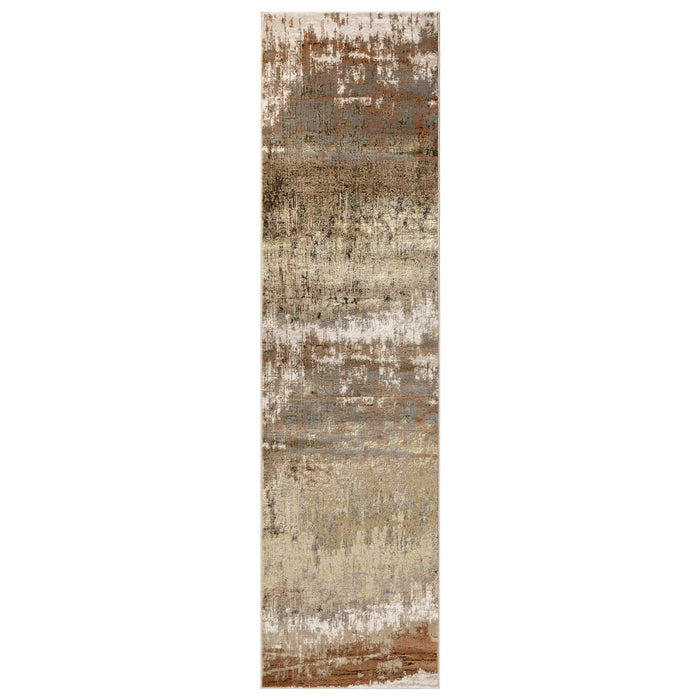 Asiatic aurora au01 dune Grey, Yellow Living Room  Rug.