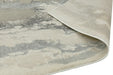 Asiatic aurora au02 cloud Grey, Beige Living Room  Rug.