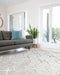 Asiatic aurora au11 lattice Grey Living Room  Rug.
