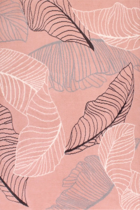 Rug Style designer poly autumn flamingo Pink Living Room Floral Rug.