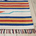 Nourison baja baj01 ivory Ivory, Multicoloured Living Room Geometric Rug.
