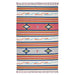 Nourison baja baj01 ivory Ivory, Multicoloured Living Room Geometric Rug.