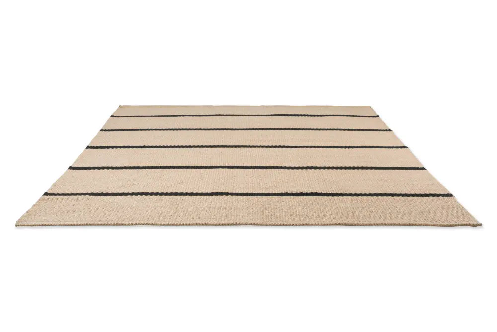 Deck Charcoal Black outdoor 496805 Rug