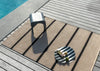 Deck Charcoal Black outdoor 496805 Rug
