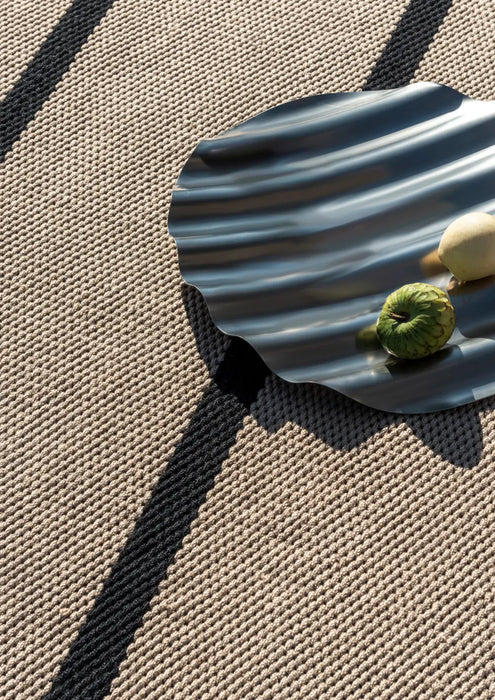 Deck Charcoal Black outdoor 496805 Rug
