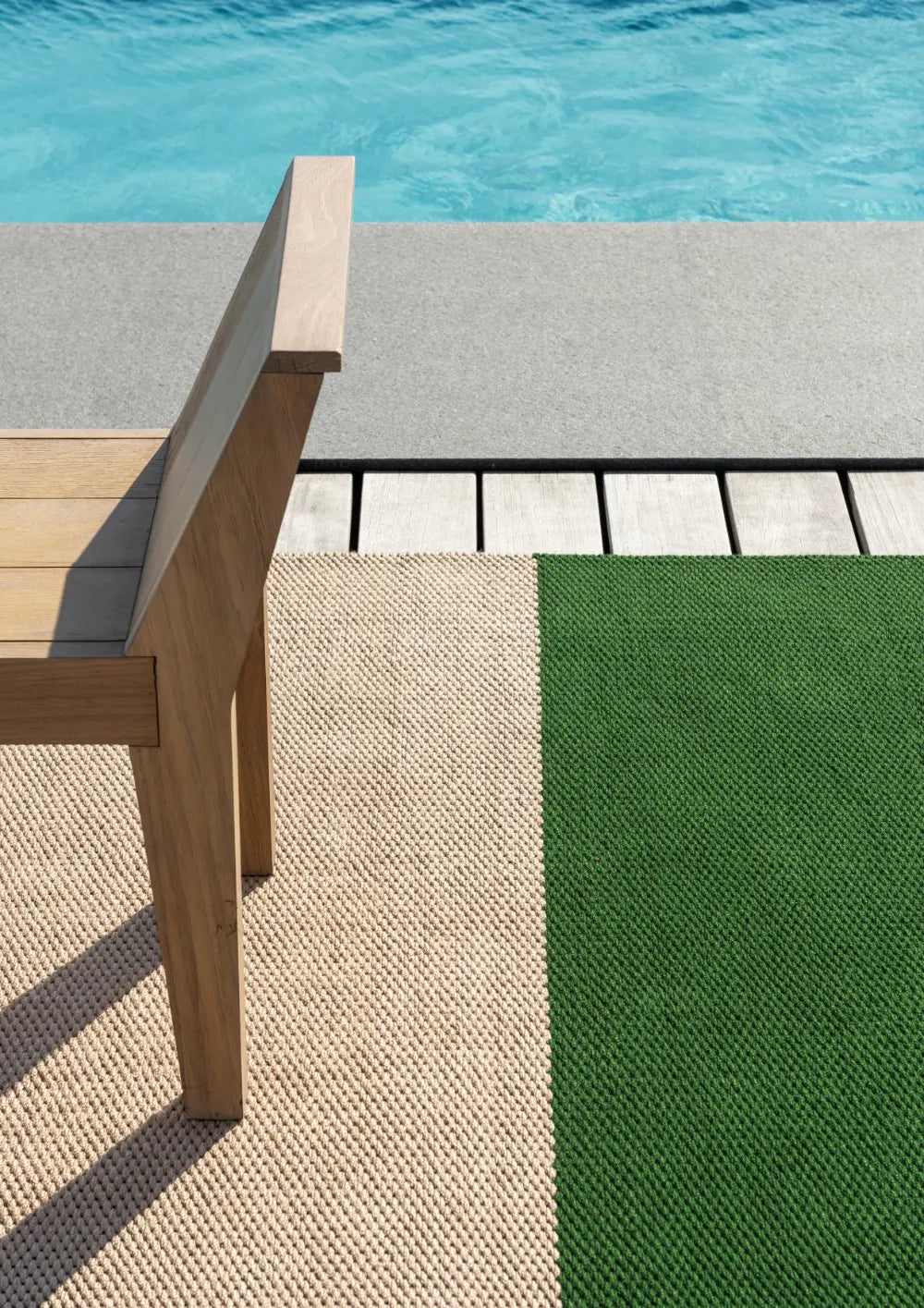 Deck Spring Green outdoor Multicoloured Rug — RugsDirect Online