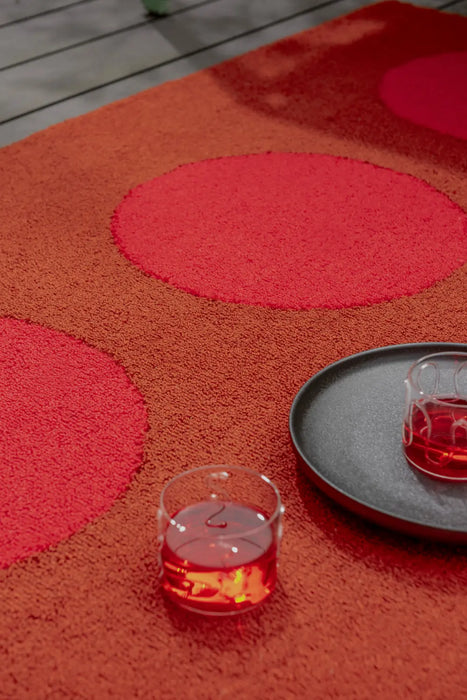 Habitat Festival Dots Red outdoor 495800 Rug