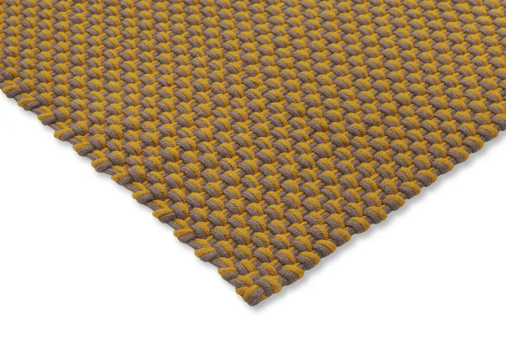 Lace Golden Mustard/Grey Taupe outdoor 497217 Rug