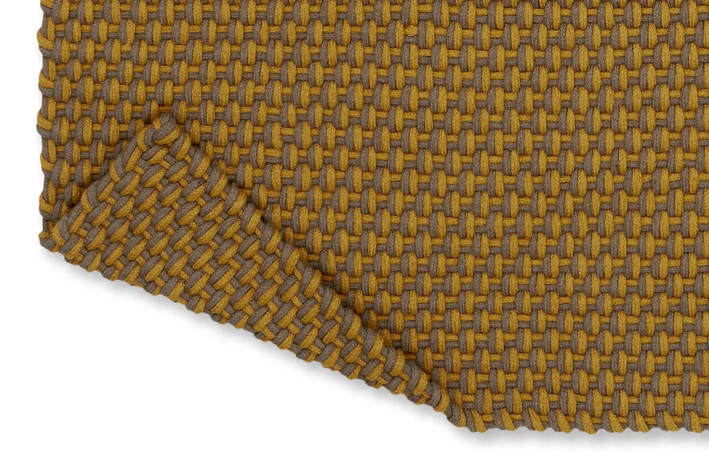 Lace Golden Mustard/Grey Taupe outdoor 497217 Rug