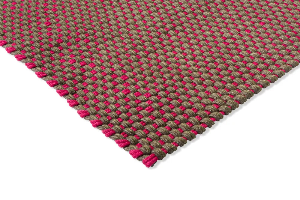 Lace  Tri-colore Thyme/Grey/Pink outdoor 496904 Rug